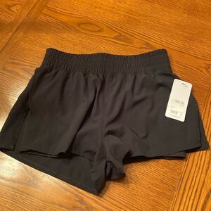 NWT YogaLicious size large back shirts - with legging shorts underneath